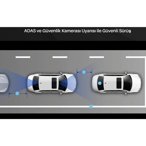 Vueroid Araç Kamerasi 2K Sony Starvis Görüntü Sensörü GPS D20 - 6