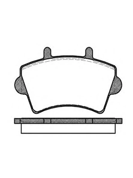 Mga Nissan İnterstar 2000-2010 Ön Fren Balatası Takım - 3
