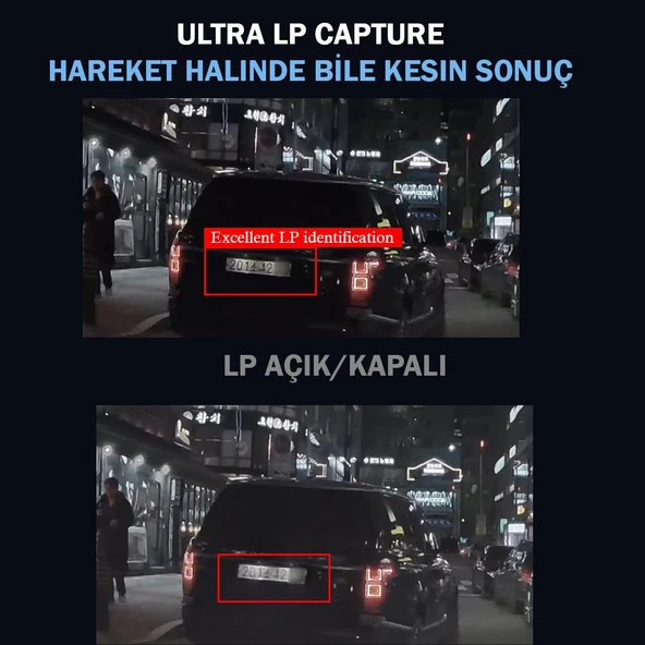 Vueroid Araç Kamerasi 4K Sony Starvis 2 Görüntü Sensörü GPS D21 - 5
