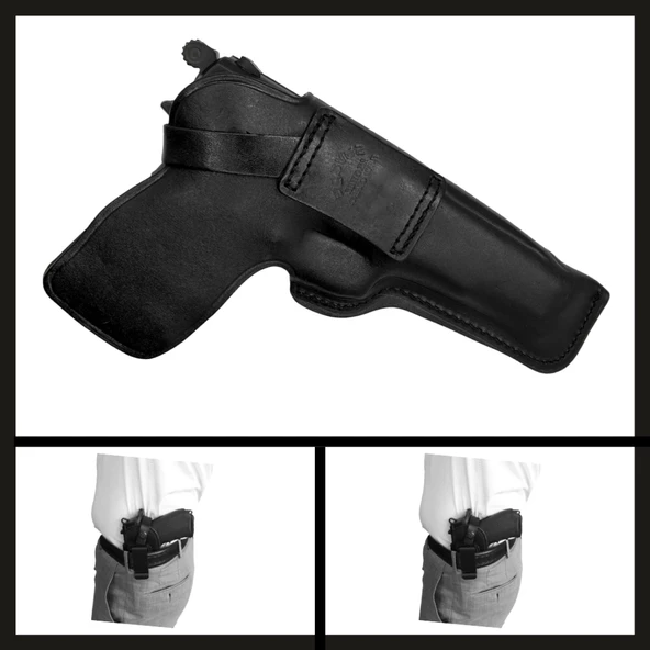 Uyguna-Yakala Muhtar Tabanca Kılıfı 12+1-VAK.418 - Resim 3