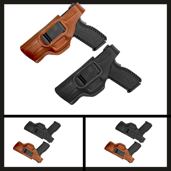 Uyguna-Yakala Belt Maşalı Tabanca Kılıfı Canik 55 TP-9 SF-VAK.415 - 3