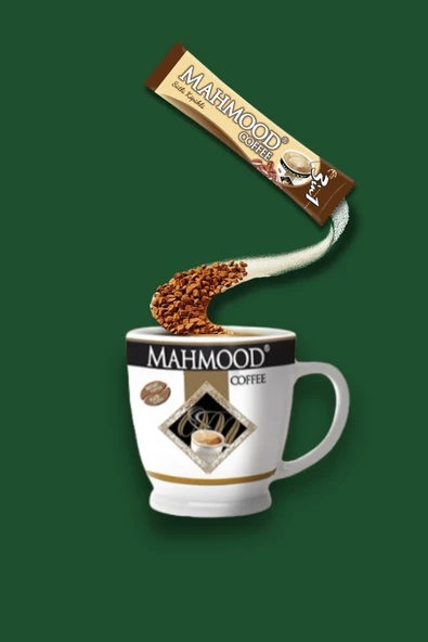 Mahmood Coffee 3'ü 1 Arada Süt Köpüklü Kahve 18 gr x 10 Adet x 5'li Paket - 4