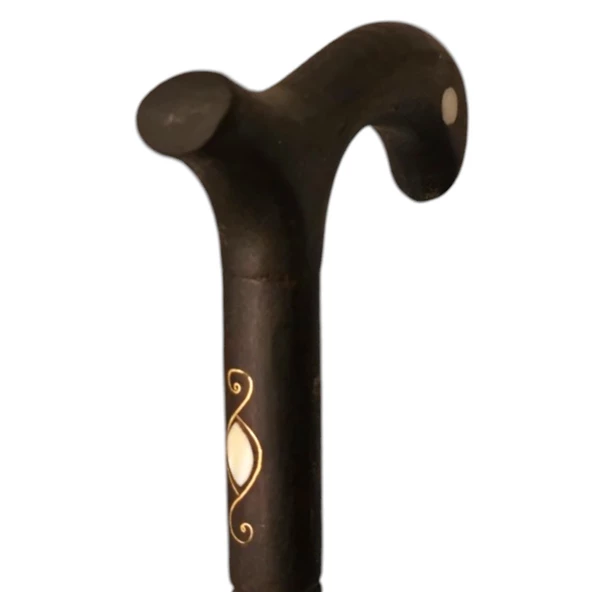 Sedef ve Telkari İşlemeli Baston No4 - 2