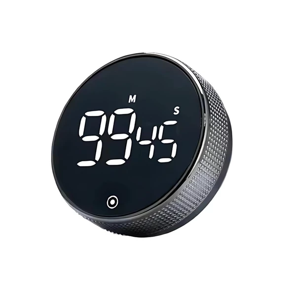 Coofbe Heyo Rotation Countdown Manyetik Dijital Zamanlayıcı Saat Geri Sayım Cihazı Kronometre Cihazı