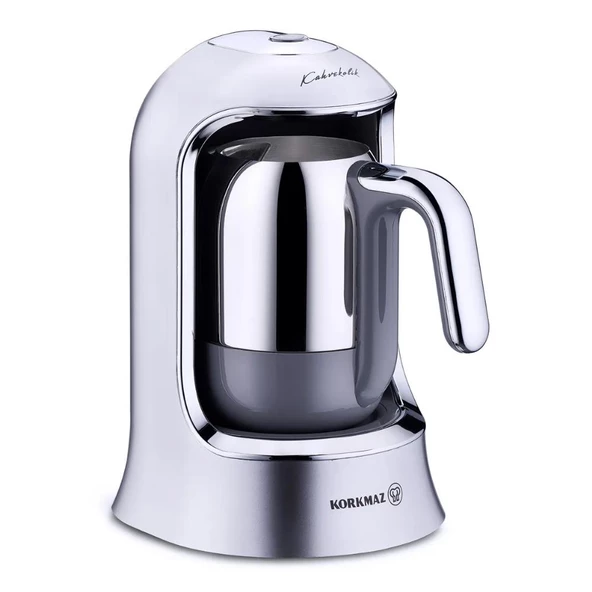 Korkmaz Kahvekolik Dayanıklı  Otomatik Kahve Makinesi Inox A860-13