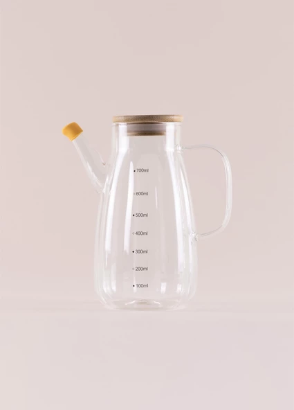 The Mia Bamboo Cam Zeytinyağı Şişesi 700 cc SSE0039 - 3