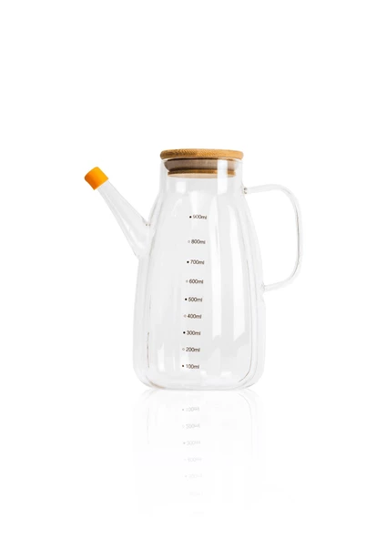 The Mia Bamboo Cam Zeytinyağı Şişesi 900 cc SSE0040