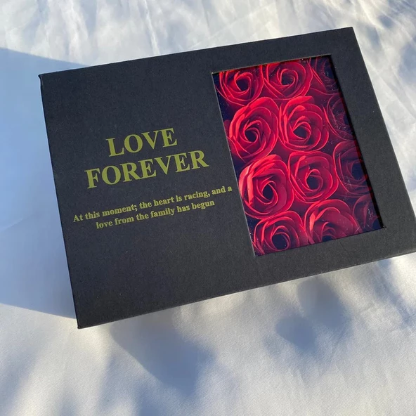 Güllü İstiridye İnci Kolye Seti - Resim 4