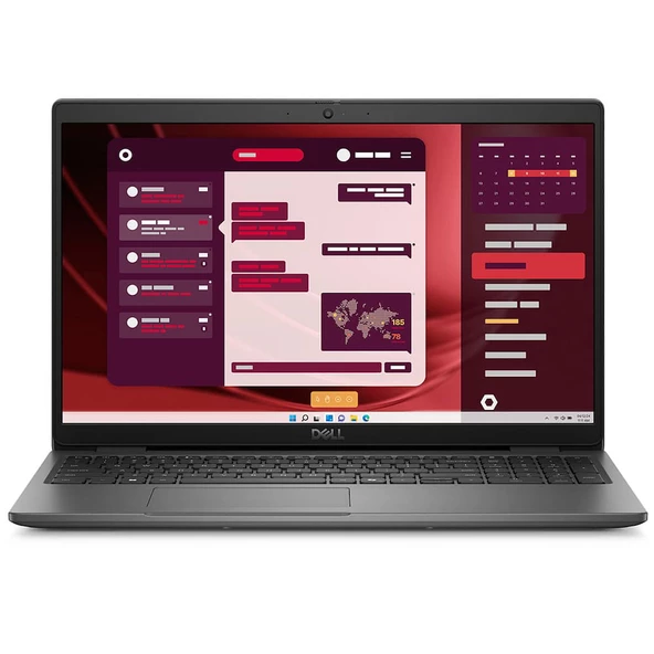 Dell Latitude 3550 N006L355015U i5-1355U 8 GB 512 GB SSD 15.6" Ubuntu Dizüstü Bilgisayar - Resim 2