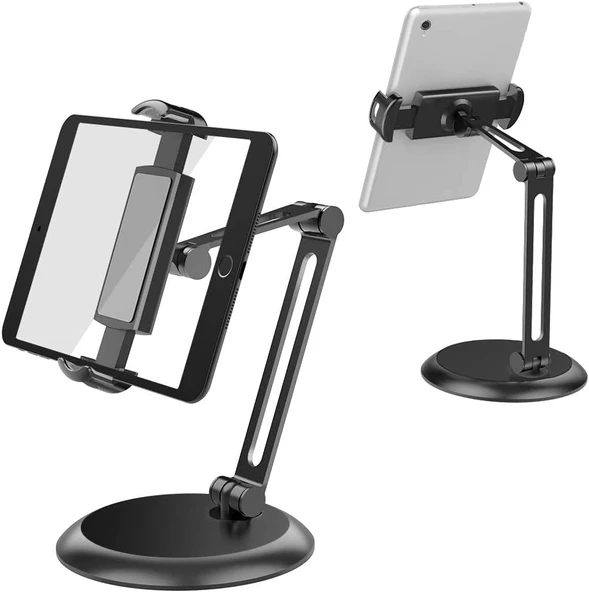 T38-3 Tam Ayarlı Katlanabilir Alüminyum iPad Tablet Standı