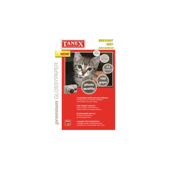 Tanex 180 Gr A4 25 Li Fotoğraf Kağıdı