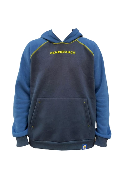 Fenerbahçe Orijinal Lisanslı Kapüşonlu Erkek Sweat - 4