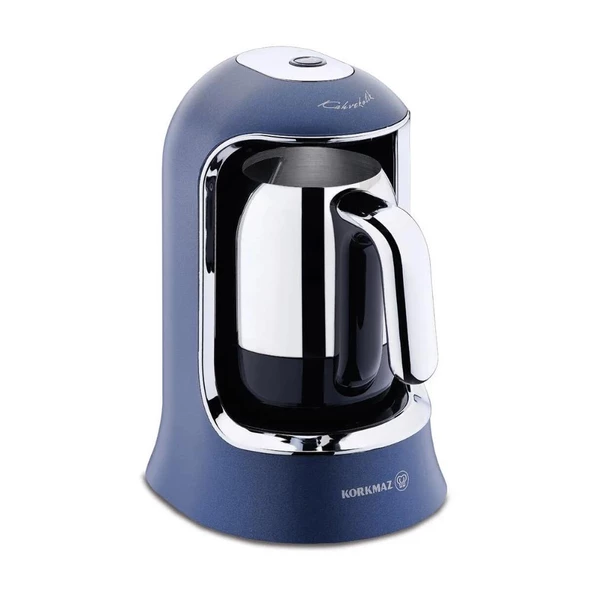 Korkmaz Kahvekolik Dayanıklı Otomatik Kahve Makinesi Azura Renk A860-08