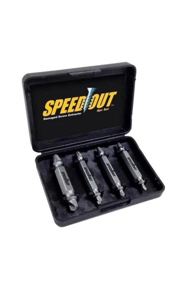 Vida Çıkarıcı Hasar Görmüş Bozuk Vida Sökücü Yamuk Vida Çıkarıcı Speed Out Pratik Vida Çıkarıcı - 4