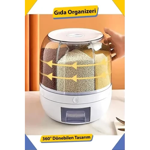 Dönebilen Kuru Gıda Ve Bakliyat Organizeri - 2