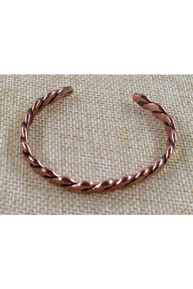 Ayarlanabilir Bakır Burgu Bileklik - 2