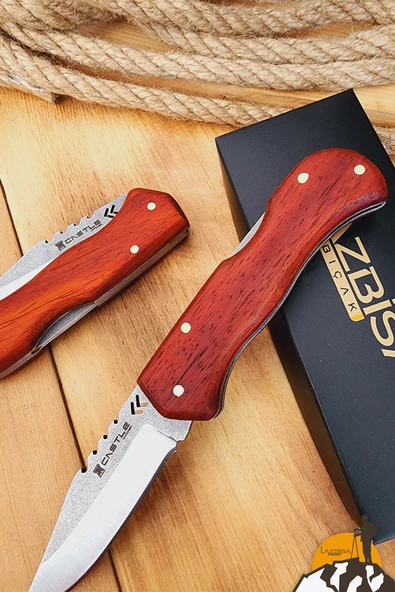 Paduk Sap Kamp Çakısı Outdoor Piknik Çakısı Bahçe Çakısı (ÇKW-473) - 3
