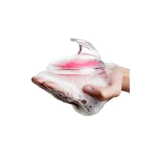 Silikon Yumuşak Duş Saç Fırçası - 2