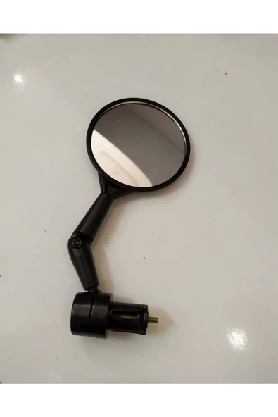 Xbyc 4012 Gidon Bağlantılı Ayna Geniş Açılı Vidalı Yuvarlak Bisiklet Ayarlanabilir Ayna - Resim 2