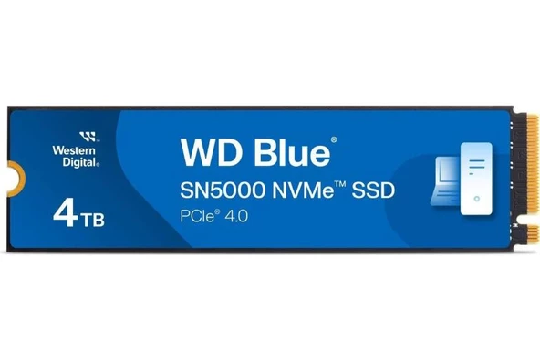 WD Blue SN5000 4TB WDS400T4B0E 5500/5000MB/s PCIe Gen4 x4 M.2 2280 NVMe SSD