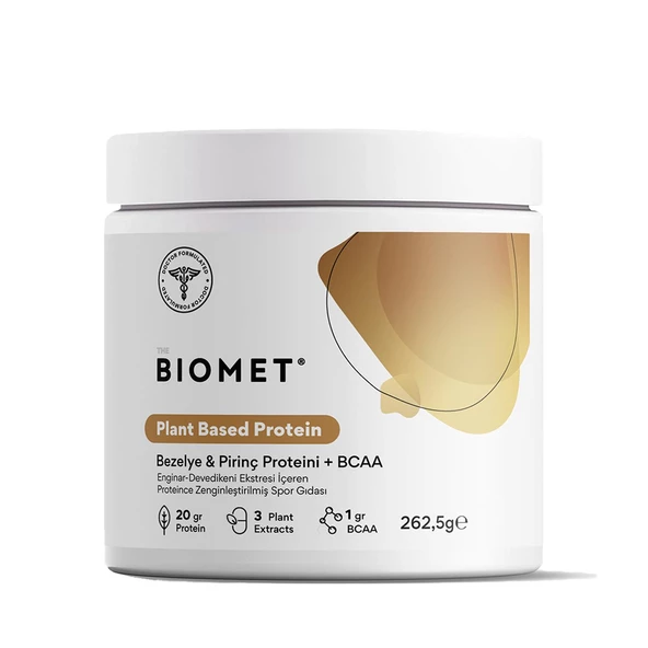 BIOMET Plant Based Protein - Bezelye & Pirinç Proteini + BCAA