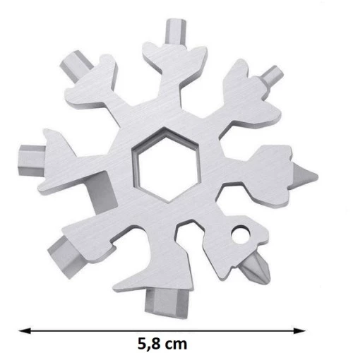Kar Tanesi Çok Amaçlı Anahtarlık Açacak - 2