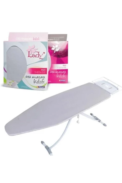 Saraylı Lady Keçeli Ütü Masası Bezi 140x52 Cm Ütü Masası Kılıfı - 3
