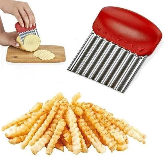 Pratik Kolay Patates Meyve Ve Sebze Dilimleyici Doğrama Bıçağı - 2