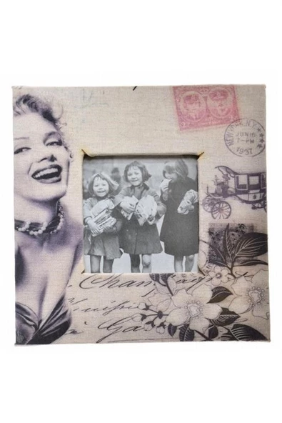 Decotown Marilyn Monroe Tasarım Ahşap Resim Fotoğraf Çerçevesi - 3