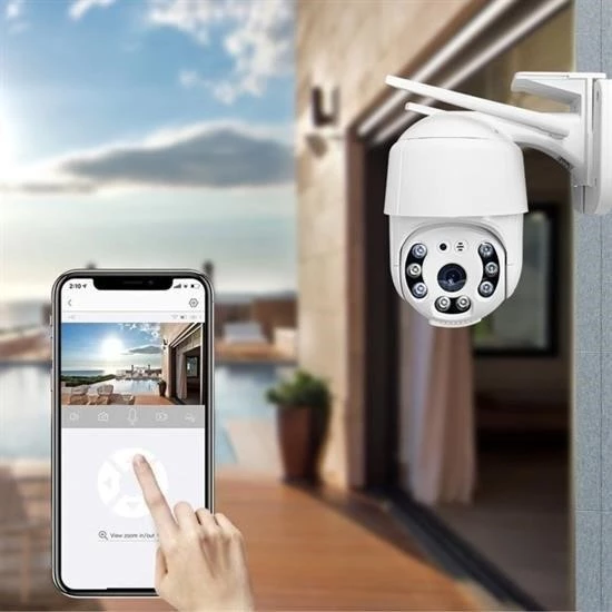 20 MP HD Lens İç Dış Mekan Suya Danıklı IP Wifi Network Güvenlik Kamerası Wifi Kamera - 3