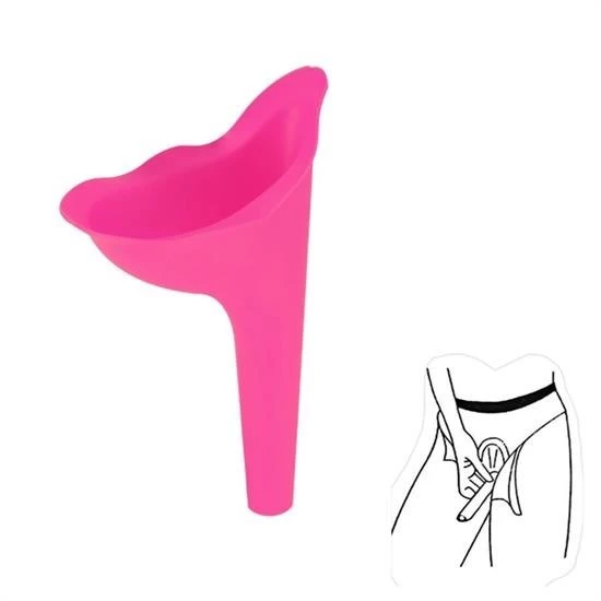 Piez Kadınların İçin Hijyenik Ayakta İşeme Temiz Tuvalet Aparatı - 6