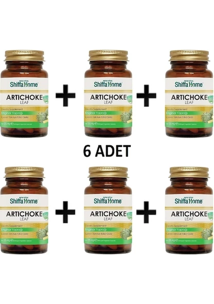Aksu Vital Shiffa Home Artichoke Leaf (Enginar Yaprağı) 590 MG 60 Kapsül 6 Adet
