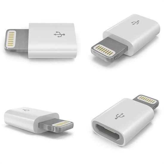 Apple iPhone / iPad Micro Usb Dönüştürücü Adaptör OTG Aparat - 6