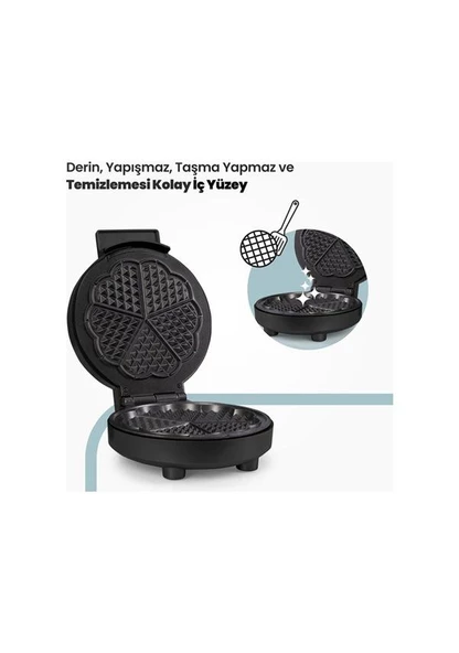 Goldmaster Cookie IN6405 1000 W Waffle Makinesi - 2