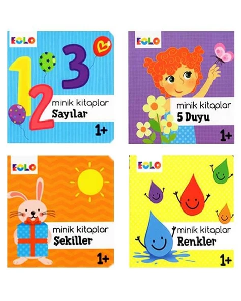 Minik Kitaplar Serisi 4lü Kitap Seti