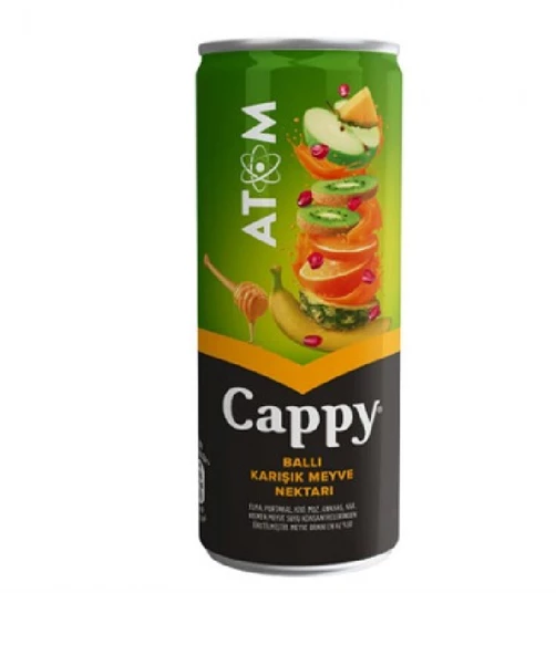 Cappy Atom Ballı Karışık Meyve Nektarı 330 Ml
