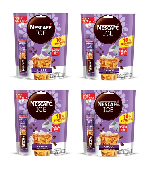 Nescafe Ice Choco Çikolata Aromalı 10,6 Gr X 40 Adet - 1