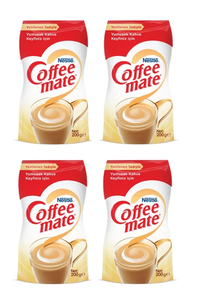 Nestle Coffee Mate Kahve Kreması Poşet 200 Gr X 4 Adet