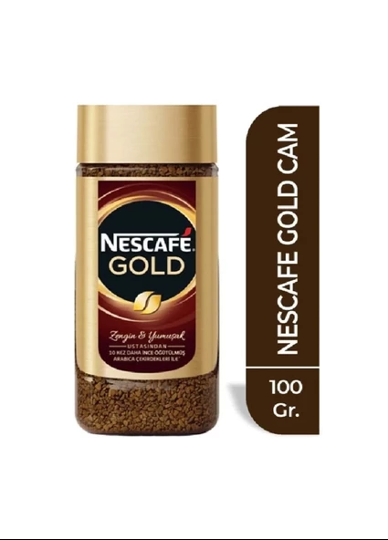 Nescafe Gold Kahve Cam 100 Gr X 4 Adet - 3