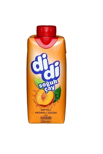 Çaykur Didi Şeftali Aromalı Soğuk Çay Kutu 330 Ml X 24 Adet - 4