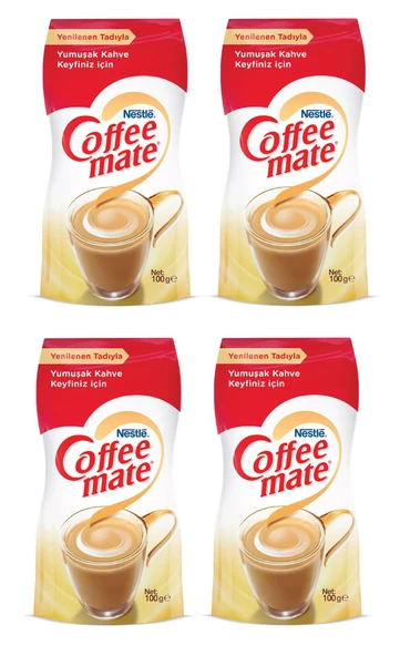 Nestle Coffee Mate Kahve Kreması Poşet 100 Gr X 4 Adet