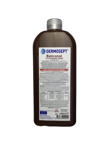 Dermosept Baticonol Antiseptik Çözelti 1000 ml