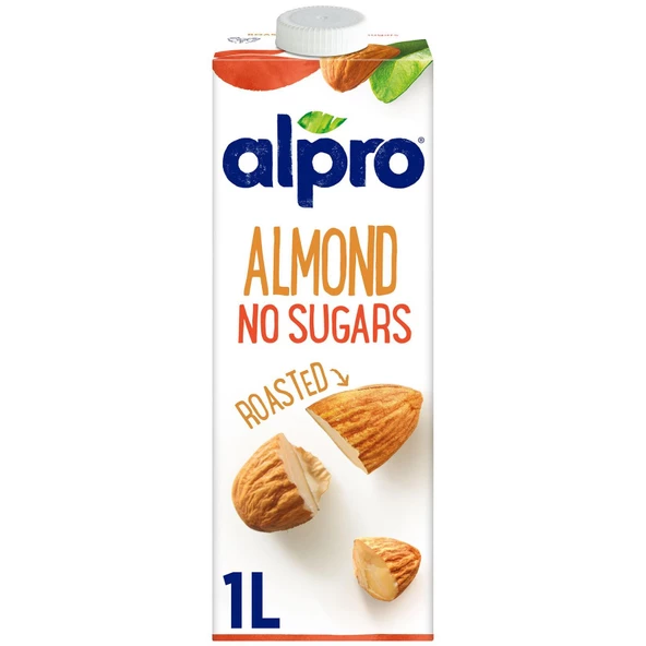 Alpro Şekersiz Badem İçeceği 1 Lt