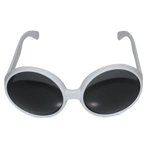 80 li Yıllar Beyaz Renk Nostalji Yeşilçam Parti Gözlüğü ürün görseli 1