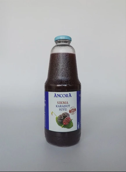 Ancora Sıkma Karadut Suyu 1 Lt X 6 Adet - Resim 2