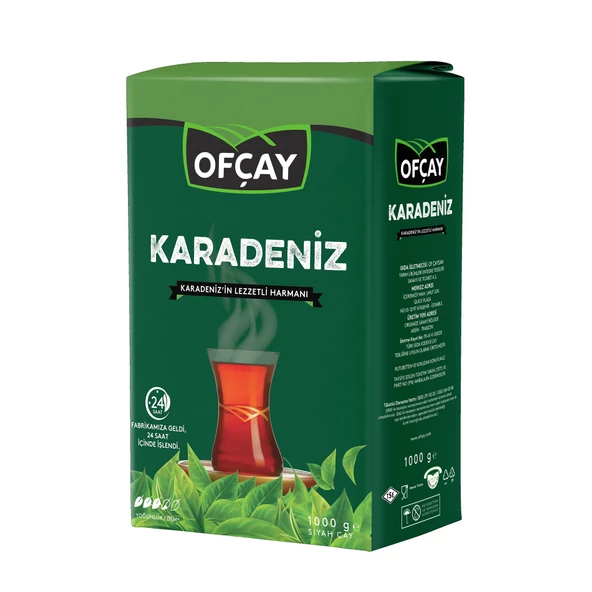 Ofçay Dostane Karadeniz Çayı 1000 Gr X 4 Adet - 3
