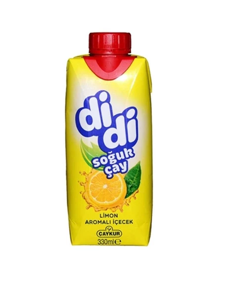 Çaykur Didi Limon Aromalı Soğuk Çay Kutu 330 Ml - 2