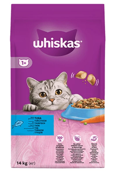 Whiskas Ton Balık Ve Sebzeli Yetişkin Kedi Maması 14 Kg