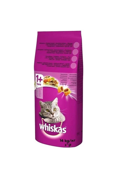 Whiskas Tavuklu & Sebzeli Kuru Kedi Maması 14 Kg