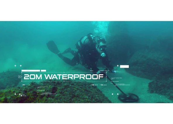 XP DEUS 2 Metal Dedektör - Ana Kontrol Ünitesi BH-01 Kemik İletimli Kulaklık 28cm FMF Başlık ile - Resim 7